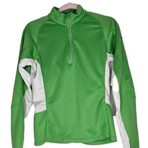 Nike Sphere Dry Running 1/4 Zip Pullover w/ Built-in Bra, Women's Size Medium